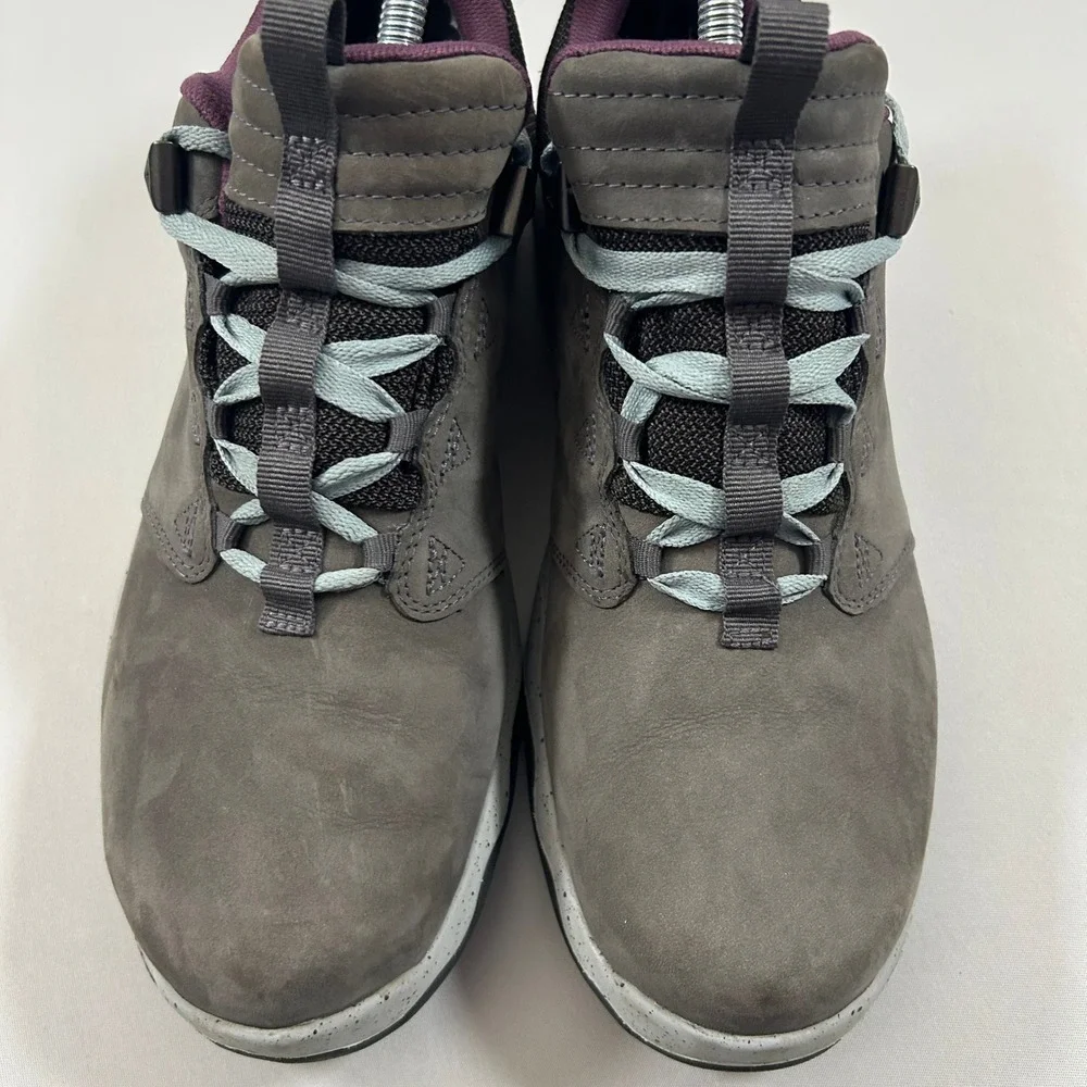 Teva Arrowood WP Hiking Shoes Womens 10 Gray Purple Waterproof Leather 1014566‎